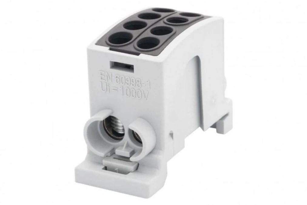 F‑ELEKTRO Zacisk HLK 100A‑2 (1×25,1×16 / 1×25,1×16) ‑ czarny F2.0355