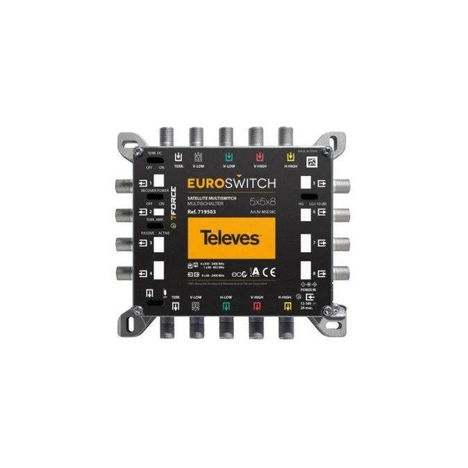 EuroSwitch 5 wejść ‑ 8 wyjść 719503