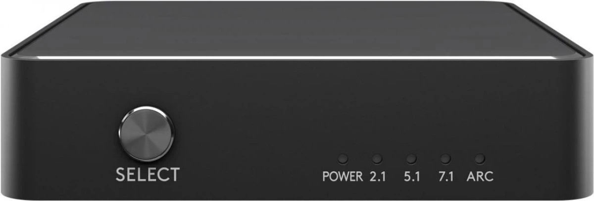 Ekstraktor audio HDMI™ 4K @ 30 Hz, czarny, 58469