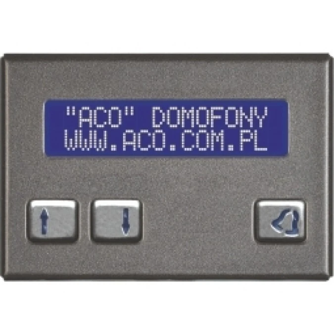 Elektroniczna, alfabetyczna lista lokatorów CDN‑230E GR