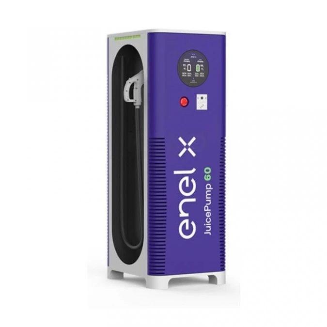Enel X JuicePump EU CCS2 + CHAdeMO DC 60 kW trójfazowy Kabel do 5m Enel X 1.00LJUD00603ECEU‑SN3BB0
