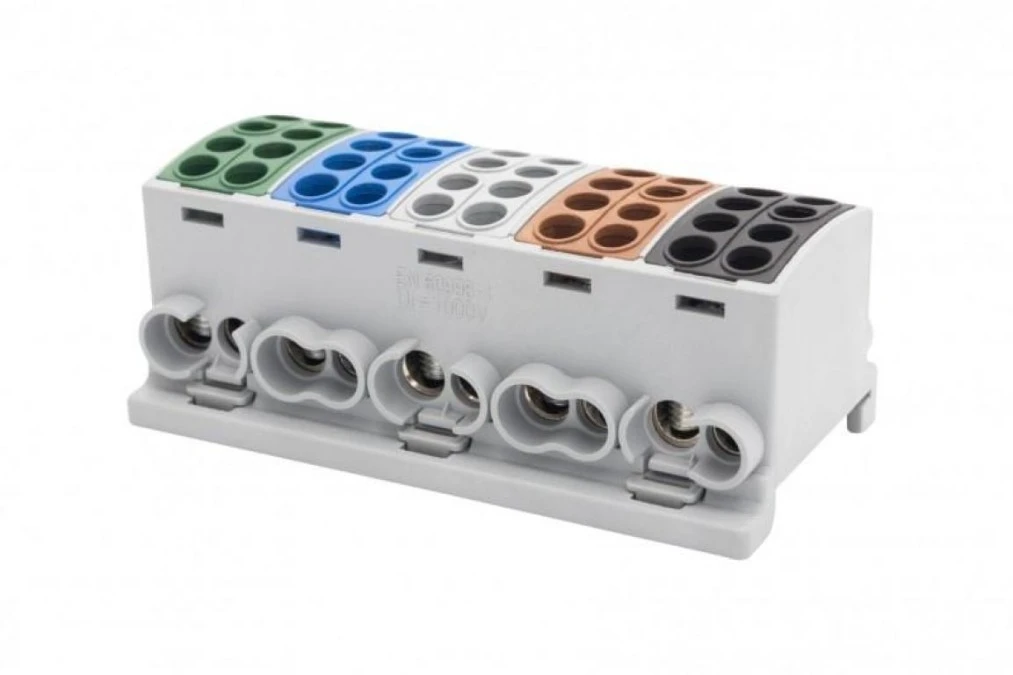 F‑ELEKTRO Zacisk HLK 5x100A‑2 (1×25,1×16/1×25,1×16)(3L+N+PE) F2.0387