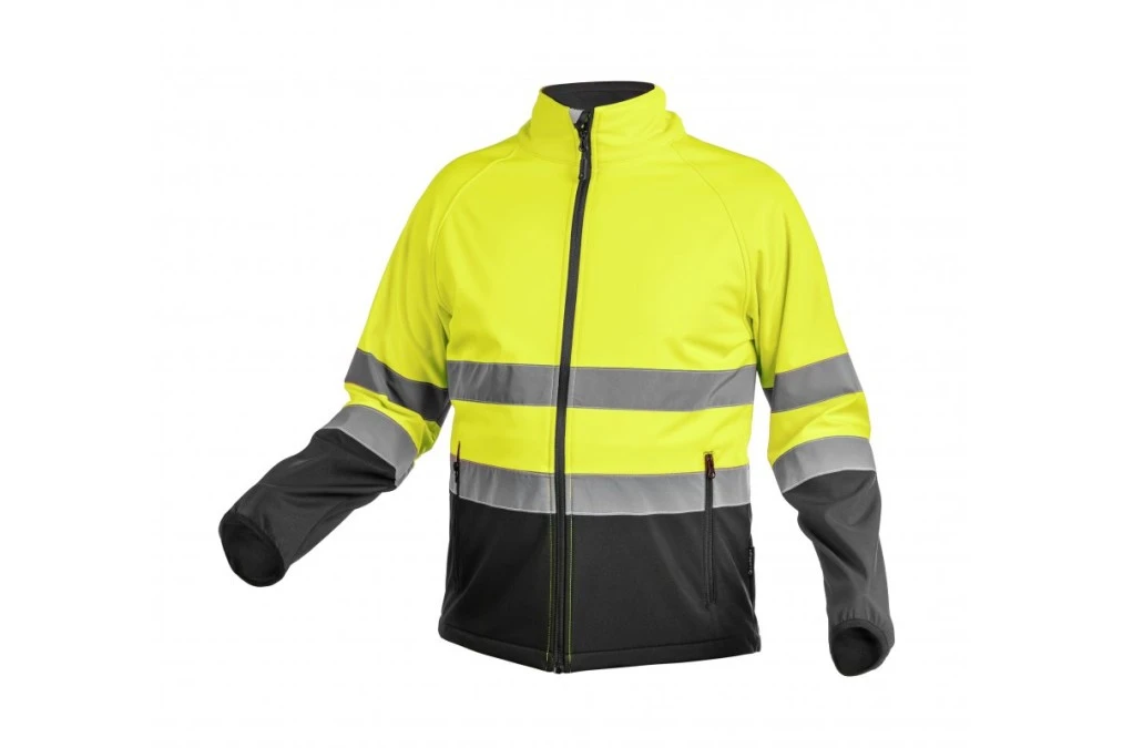 EXTER kurtka ostrzegawcza softshell żółta L (52)