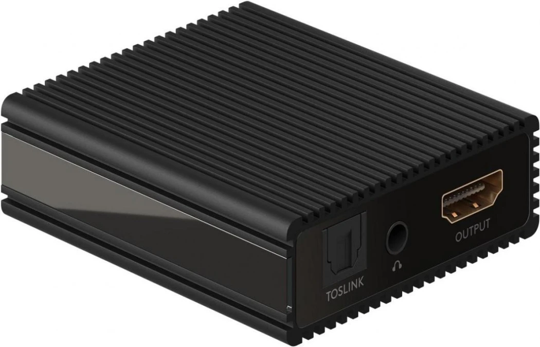 Ekstraktor audio HDMI™ 4K @ 60 Hz, czarny, 58477