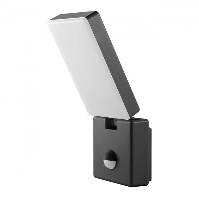 ENID LED 10W, oprawa ogrodowa z czujnikiem ruchu PIR, 800lm, IP65, 4000K, szara,AD‑OP‑6605GLPMR4