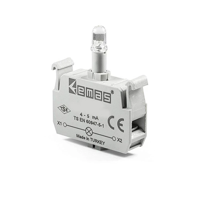 Element podświetlający do przycisków serii C, 12‑30V AC/DC, zielony T0‑CB9