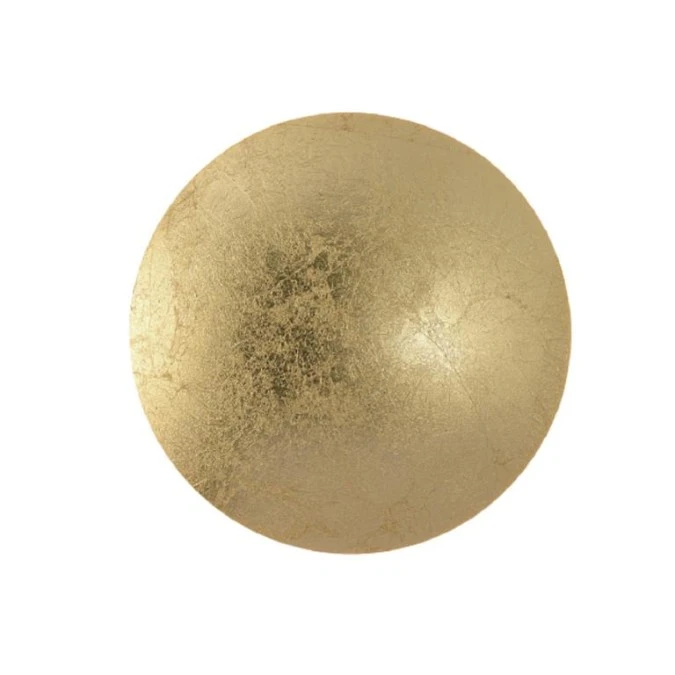 Elegancka ścienna lampa PLATILLO LED złoty Ø21 do holu LP‑8102/1C‑12W GD Light Prestige