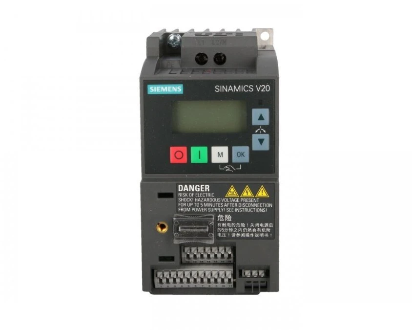 Falownik Uwe=230V Uwy=3x230V 0,55kW Sinamics V20 6SL3210‑5BB15‑5UV1