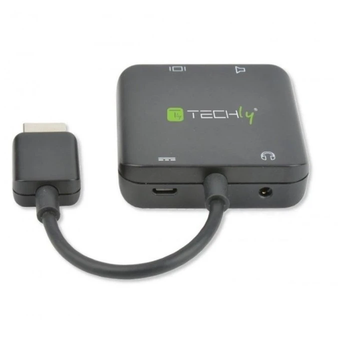 Extractor HDMI 4Kx2K Audio 5.1Ch Spidf / 2.0Ch Jack 3.5Mm IDATA HDMI‑VGA8