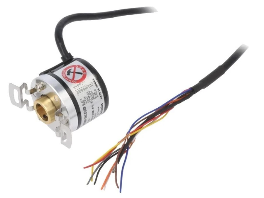 Enkoder inkrementalny o rozdzielczości 2500imp/obrót, 5VDC, IP50 E40H12‑2500‑6‑L‑5