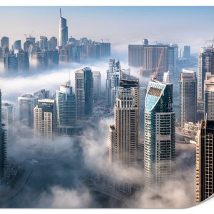 Fototapeta Dubaj w chmurach 300x210cm 984105 Fototapeta Dubaj w chmurach 300x210cm 984105