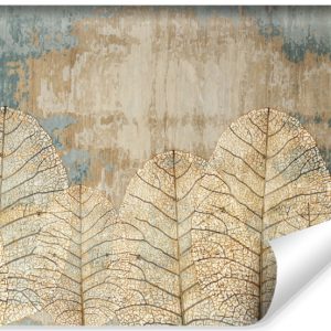 Fototapeta Duże Abstrakcyjne Liście Vintage 270x180cm 323666 Fototapeta Duże Abstrakcyjne Liście Vintage 270x180cm 323666