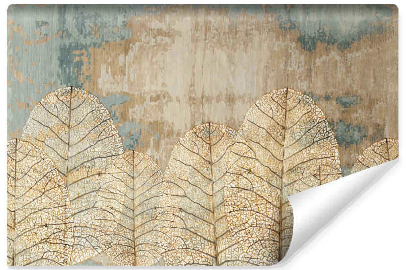 Fototapeta Duże Abstrakcyjne Liście Vintage 90x60cm 323783