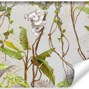 Fototapeta Dziecięca KOALA Lemur Tropikalny Las 400x280cm 175103