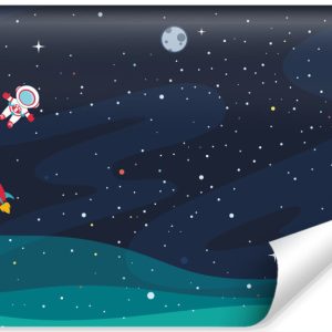 Fototapeta Dziecięca KOMOS Planety Gwiazdy 460x300cm 263954 Fototapeta Dziecięca KOMOS Planety Gwiazdy 460x300cm 263954