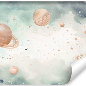 Fototapeta Dziecięca Kosmos W Stylu Boho 180x120cm 309077 Fototapeta Dziecięca Kosmos W Stylu Boho 180x120cm 309077