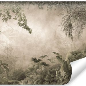 Fototapeta Dzika Dżungla Na Betonie 208x146cm 306845