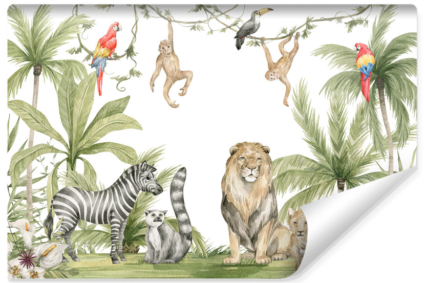 Fototapeta Dzikie ZWIERZĘTA Rośliny Natura 104x70.5cm 244438