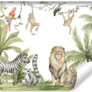 Fototapeta Dzikie ZWIERZĘTA Rośliny Natura 368x254cm 244434