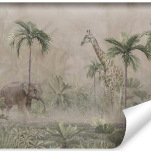 Fototapeta Dzikie Zwierzęta W Lesie Tropikalnym 254x184cm 167413 Fototapeta Dzikie Zwierzęta W Lesie Tropikalnym 254x184cm 167413