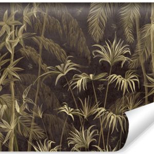 Fototapeta Egzotyczne Liście Na Betonie 405x270cm 307660 Fototapeta Egzotyczne Liście Na Betonie 405x270cm 307660