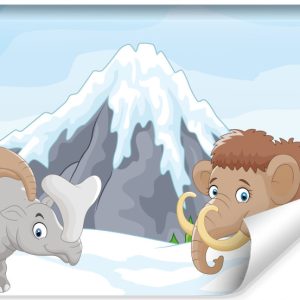Fototapeta EPOKA Lodowcowa Zwierzęta Mamut 520x318cm 264253 Fototapeta EPOKA Lodowcowa Zwierzęta Mamut 520x318cm 264253