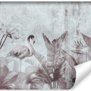 Fototapeta Flamingi Na Betonie 104×70.5cm 319700 Fototapeta Flamingi Na Betonie 104×70.5cm 319700