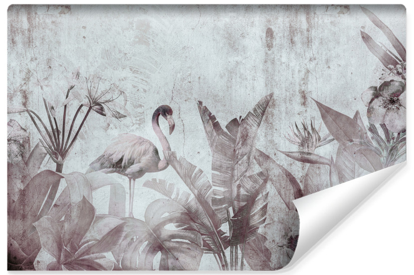 Fototapeta Flamingi Na Betonie 368x254cm 320087