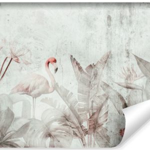 Fototapeta Flamingi Na Betonie 416x254cm 319919 Fototapeta Flamingi Na Betonie 416x254cm 319919