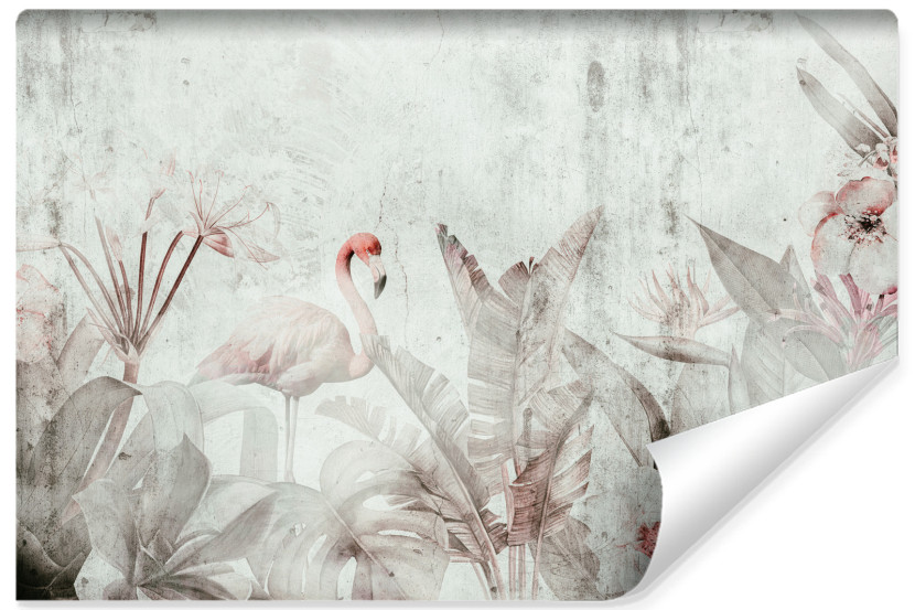 Fototapeta Flamingi Na Betonie 460x300cm 320376