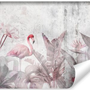 Fototapeta Flamingi Na Betonie 90x60cm 320027 Fototapeta Flamingi Na Betonie 90x60cm 320027