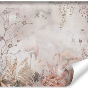 Fototapeta FLAMINGI Rośliny Tropikalne 416x254cm 174099