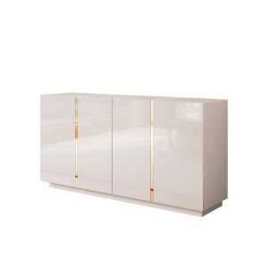 Komoda ONYX 4D kaszmir wysoki połysk 158 cm 858897 Komoda ONYX 4D kaszmir wysoki połysk 158 cm 858897
