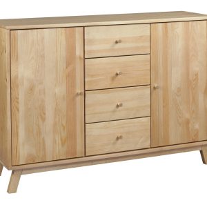 Komoda Oregon Wood III drewniana, kolor dębowy 683355 Komoda Oregon Wood III drewniana, kolor dębowy 683355