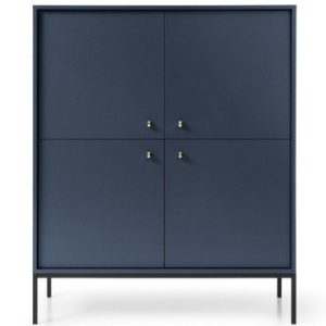 Komoda Pamiers wysoka granatowa 93732