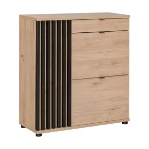 Komoda PEDRO 90 hickory jackson/czarna 381676 Komoda PEDRO 90 hickory jackson/czarna 381676