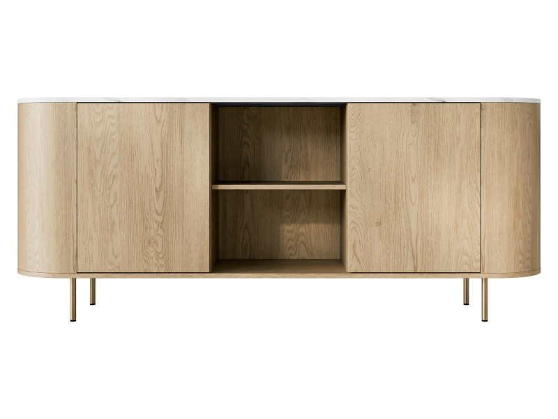 Komoda pokojowa szeroka Lygrint 180 2D 701700