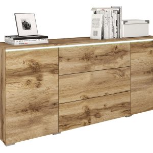 Komoda pokojowa Vera 150 z białym oświetleniem LED 775595 Komoda pokojowa Vera 150 z białym oświetleniem LED 775595