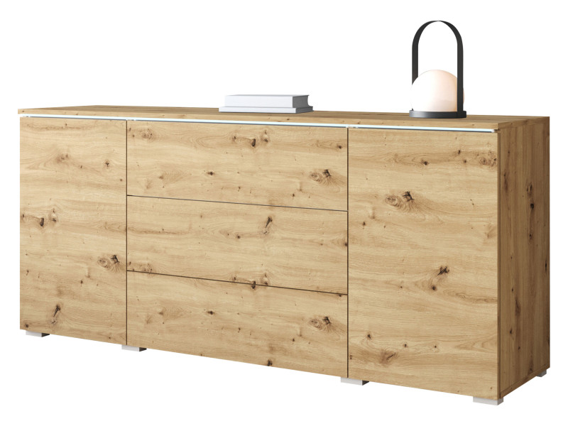 Komoda pokojowa Vera 150 z białym oświetleniem LED 775593