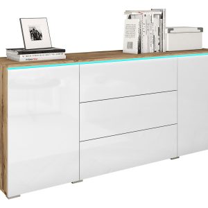 Komoda pokojowa Vera 150 z oświetleniem LED RGB 775607 Komoda pokojowa Vera 150 z oświetleniem LED RGB 775607