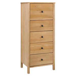 Komoda Prestige 53 cm z 5 szufladami dąb 55728 Komoda Prestige 53 cm z 5 szufladami dąb 55728