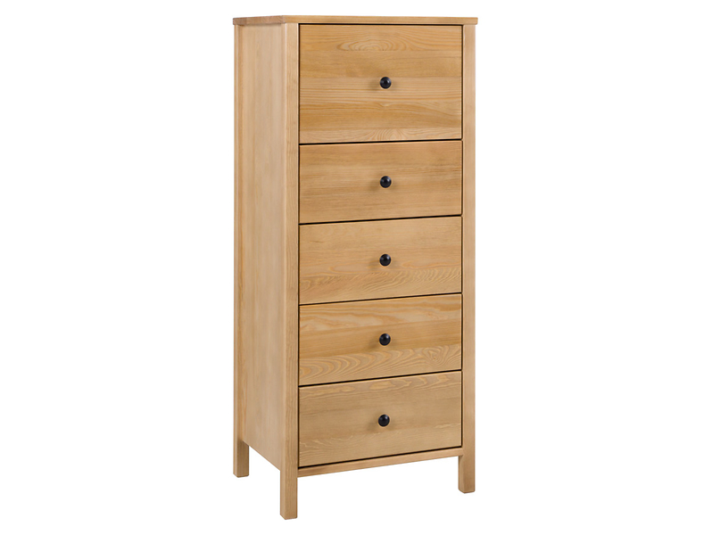 Komoda Prestige 53 cm z 5 szufladami dąb 55728