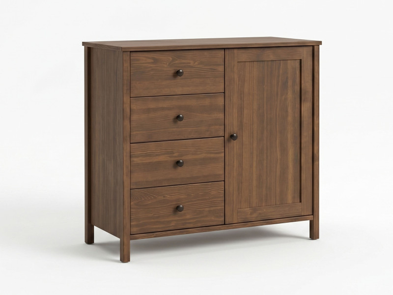 Komoda Prestige VI drewniana, kolor brązowy 568674