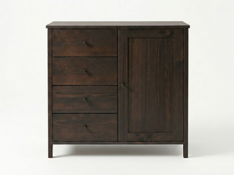 Komoda Prestige VI drewniana, kolor orzech 568677