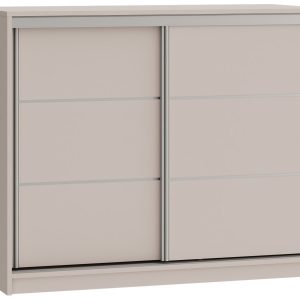 Komoda przesuwna 120 cm z szufladami TOP beż piaskowy 701817 Komoda przesuwna 120 cm z szufladami TOP beż piaskowy 701817