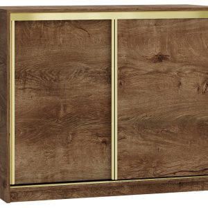Komoda przesuwna z szufladami i drążkiem 120 cm GOLD 951123 Komoda przesuwna z szufladami i drążkiem 120 cm GOLD 951123