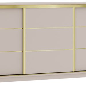 Komoda przesuwna z szufladami i drążkiem 200 cm GOLD 951131 Komoda przesuwna z szufladami i drążkiem 200 cm GOLD 951131
