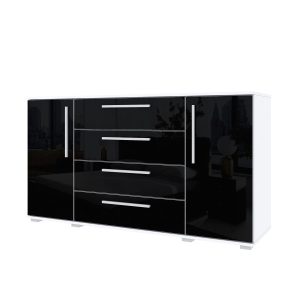 Komoda R2 160 czarny połysk 963427 Komoda R2 160 czarny połysk 963427