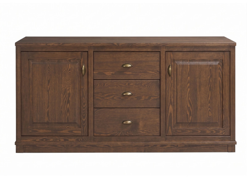 Komoda Retro prowansalska drewniana, kolor brązowy 1067661