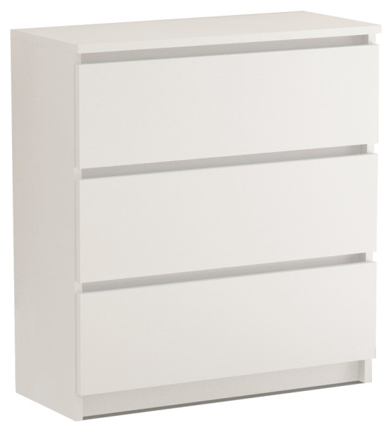 Komoda RICO 3S biała 80 cm 744968